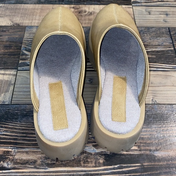 New Calia Carrie Underwood Tan Platform Clogs size 10 - Picture 4 of 5